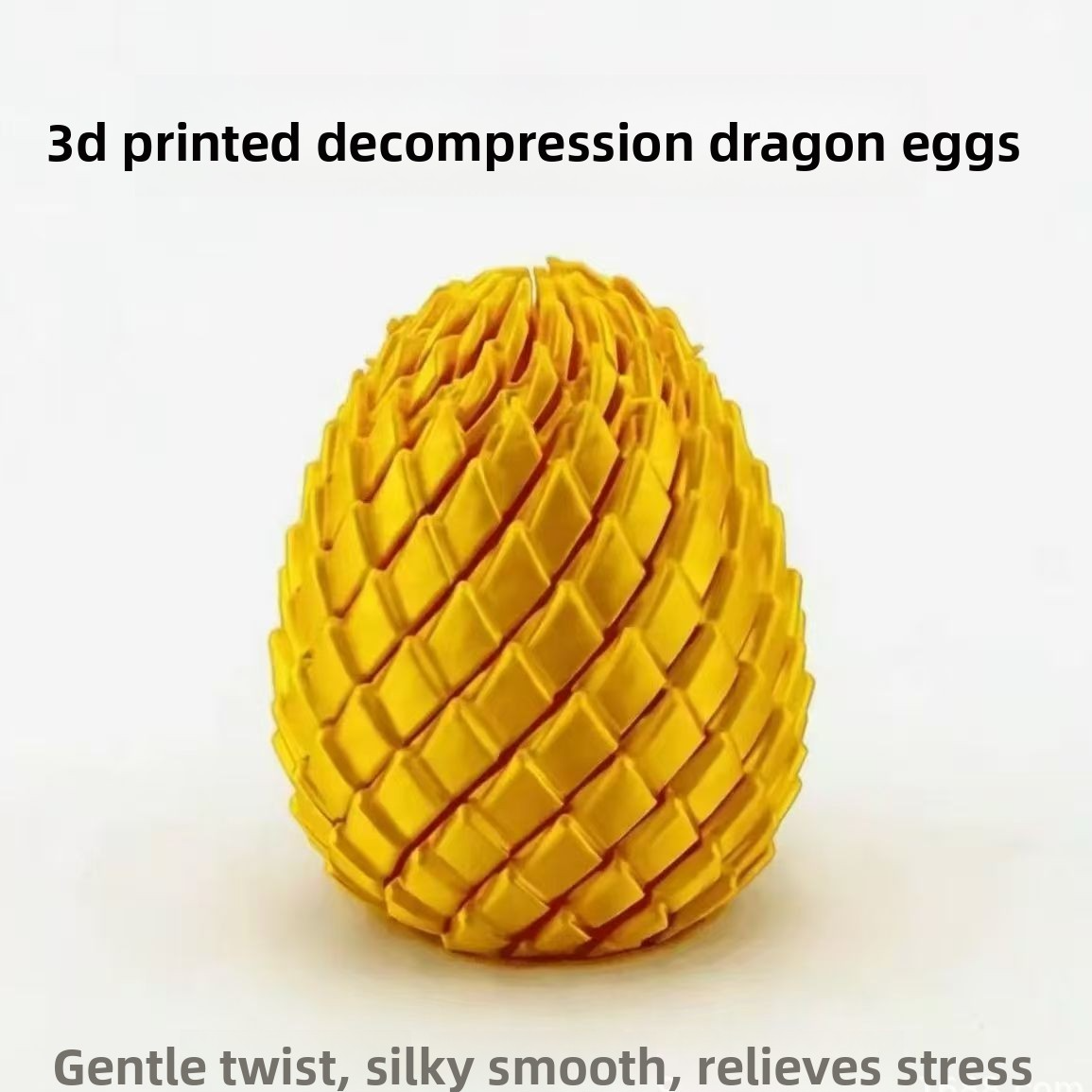 3D Printed Dragon Egg Transformable Stress Relief Toy