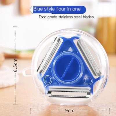 TrioRotate Peeler & Grater