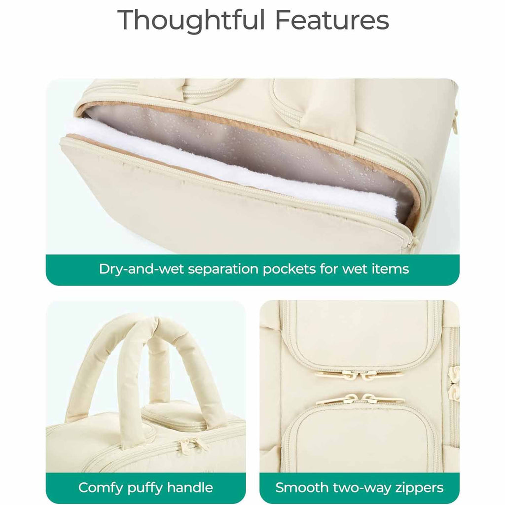Women's Fluffy Travel Toiletry Bag