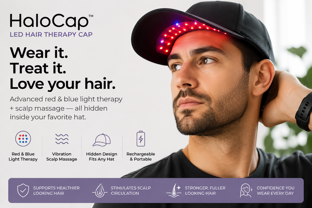 HaloCap™ LED hair therapy system