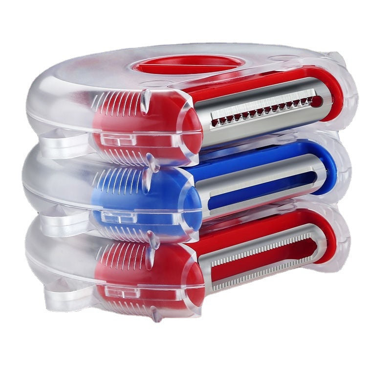TrioRotate Peeler & Grater