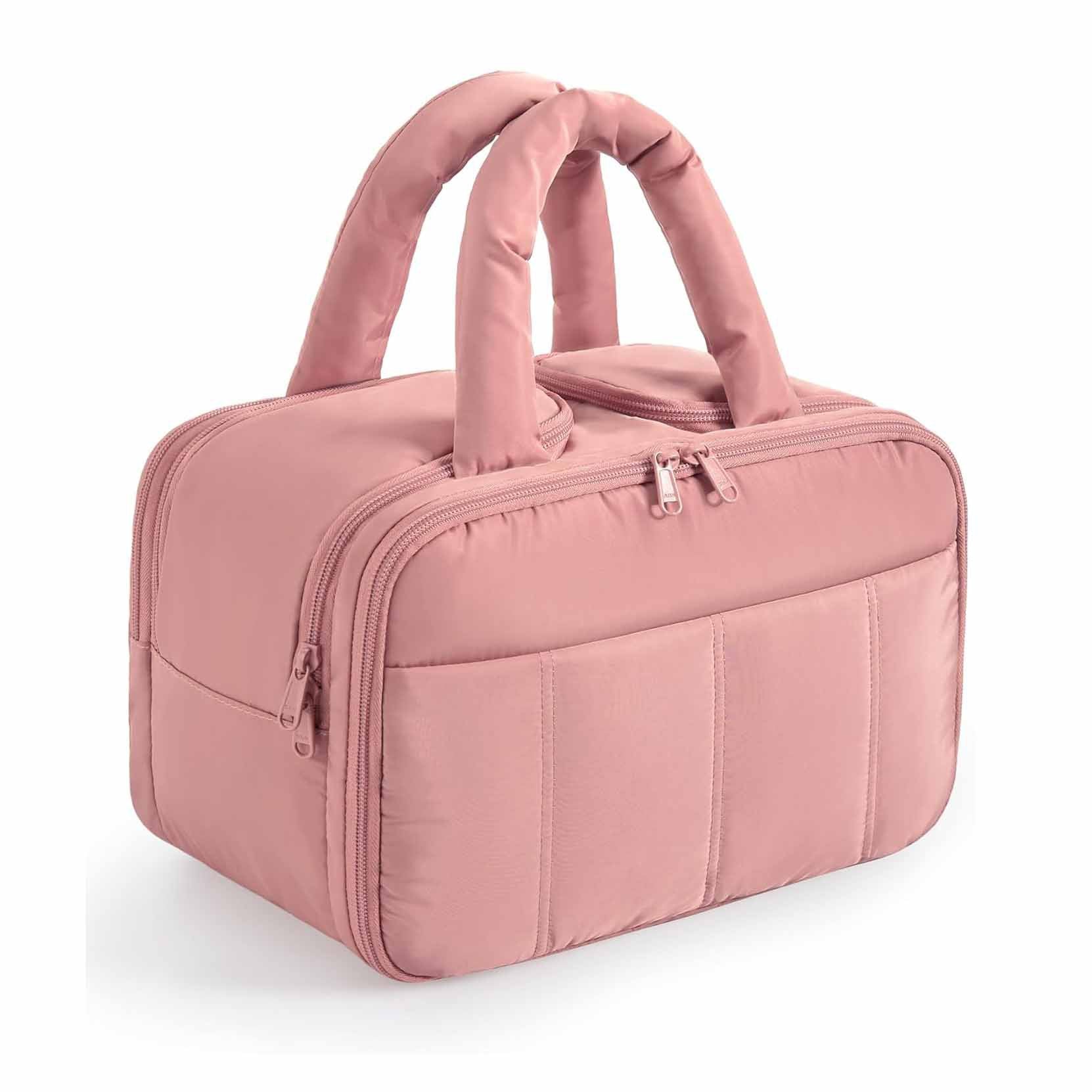 Women's Fluffy Travel Toiletry Bag