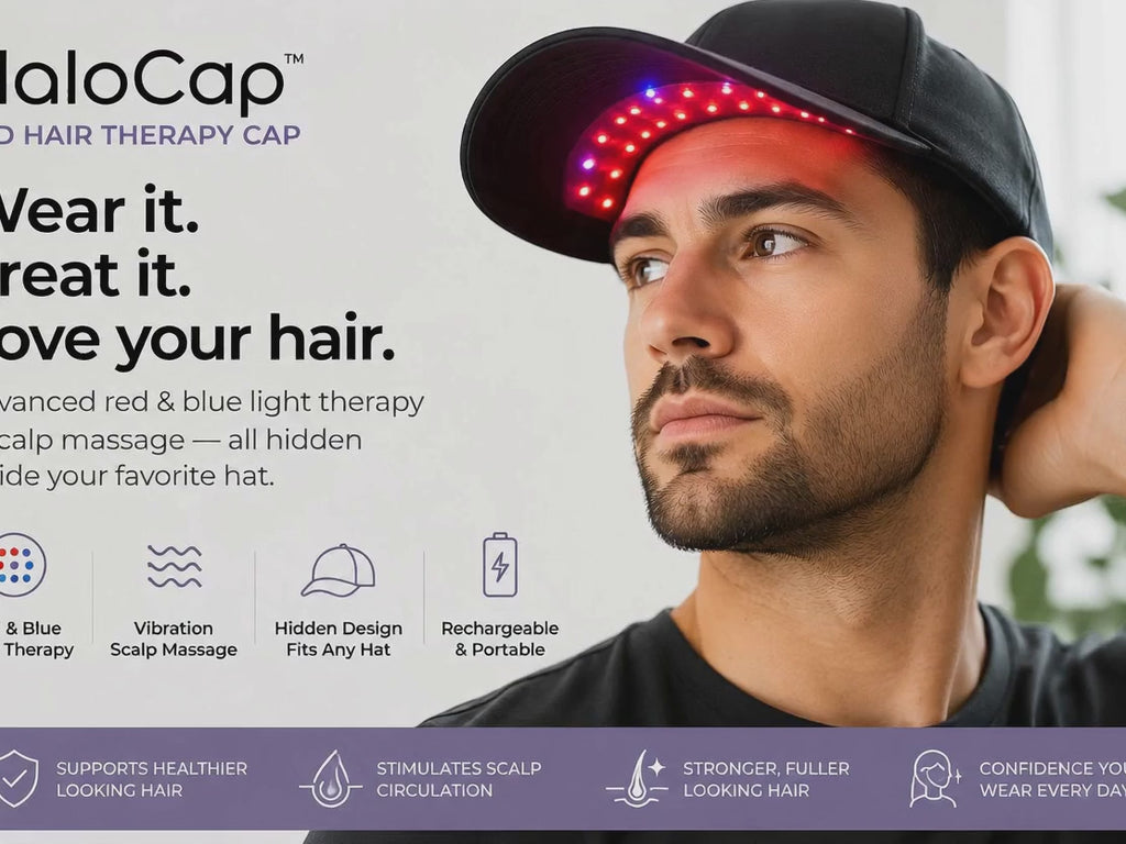HaloCap™ LED hair therapy system